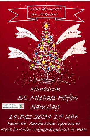 Plakat Weihnachtskonzert